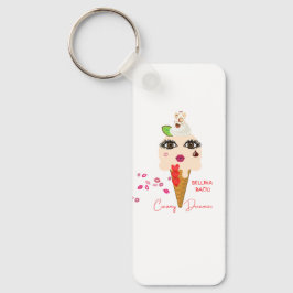 Llavero Creamy Dreamies Bellina Bacio Keychain