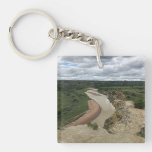 Llavero Crear su propia cadena de claves de doble cara