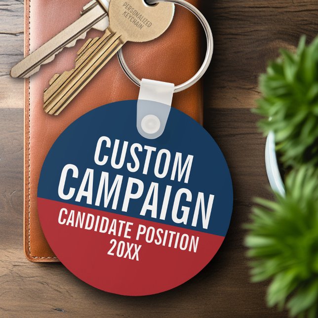 Llavero Crear su propio engranaje de campaña (Personalized Keychain - Campaign)