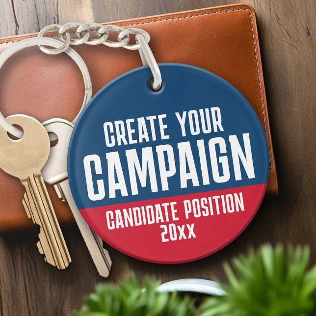 Llavero Crear su propio engranaje de campaña (Personalized Keychain - custom campaign gear)