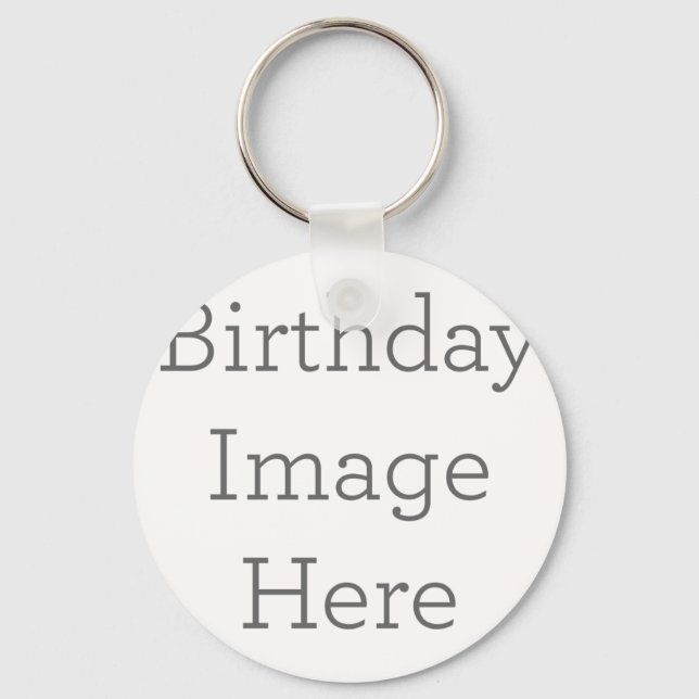 Llavero metálico circular, 5 cm (Anverso)