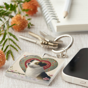Llavero Crear su propio texto de foto Mascota Personalizad