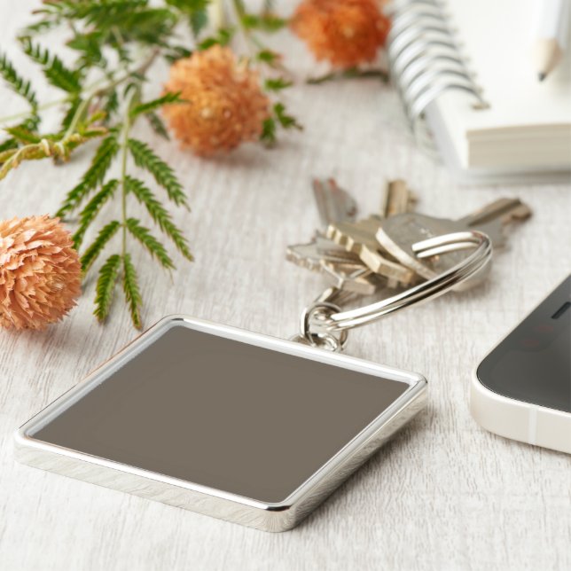 Llavero Crear un espacio vital elegante con una pared marr (Lado)