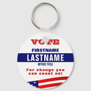 Llavero Crear un político Personalizado