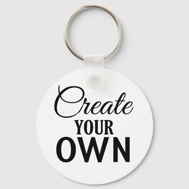 Llavero Create Your Own (Anverso)
