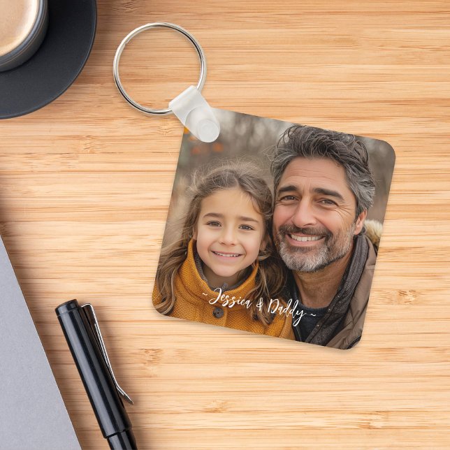 Llavero Create your own Father Daughter Photo (Subido por el creador)