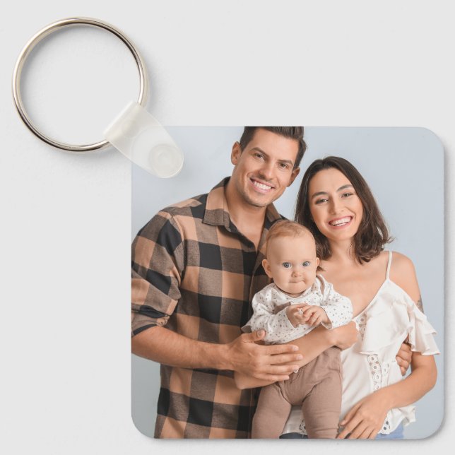 Llavero Create Your Own Photo Custom Picture DIY  (Anverso)