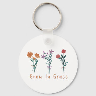 Llavero Crecer en Grace Christian KeyChain