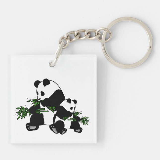 Llavero Crecer en Panda (Atrás)
