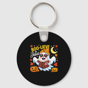 Llavero Cree en Jesús fantasma cristiano Halloween diverti