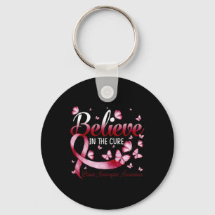 Llavero Cree En La Cure Brain Aneurysm Awareness Butte