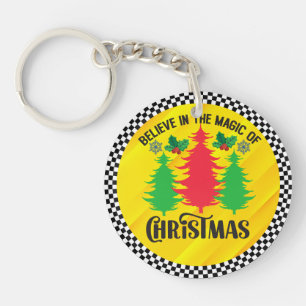 Llavero Cree En La Magia De La Navidad-82309