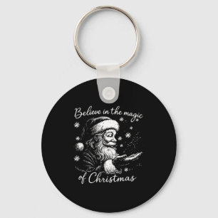 Llavero Cree en la Magia de la Navidad, Navidad Divertida