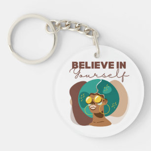 Llavero Cree en ti mismo camiseta de bebé