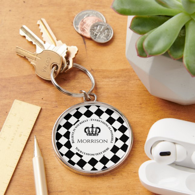 Llavero Cree en usted mismo ・ Todo es posible (Escritorio )