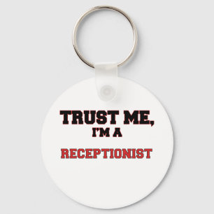 Llavero Créeme, soy un recepcionista