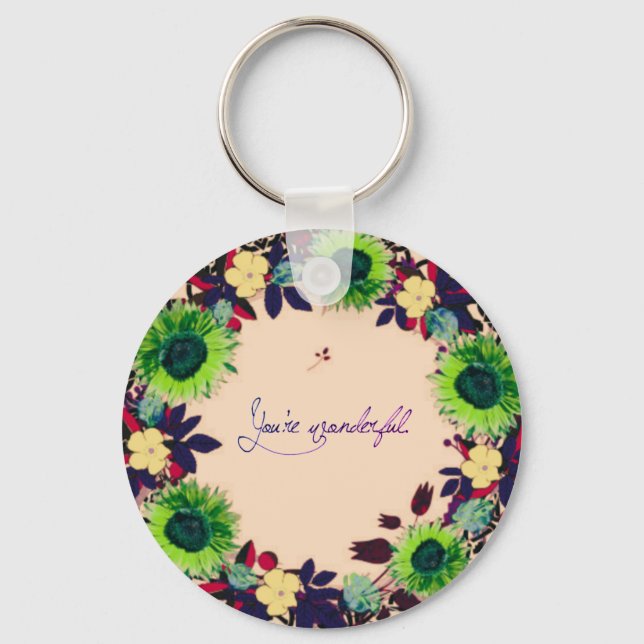 Llavero Creencia Consciente Espiritual Amor Esperanza Arte (Anverso)