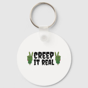 Llavero Creep It Real Zombie Halloween Zombie