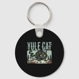 Llavero Creepmas Vintage El Gato de Yule Tarot Carta Navid