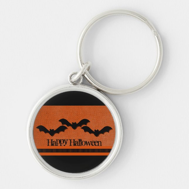 Llavero Creepy Bats Premium Keychain, Naranja (Frente)