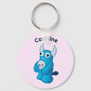 Llavero Creepy Cute Demon Kawaii Pastel Goth Name