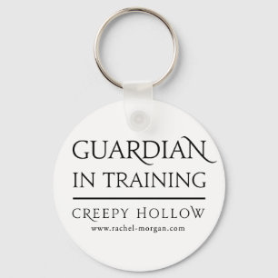 Llavero Creepy Hollow "guardian in training" keychain