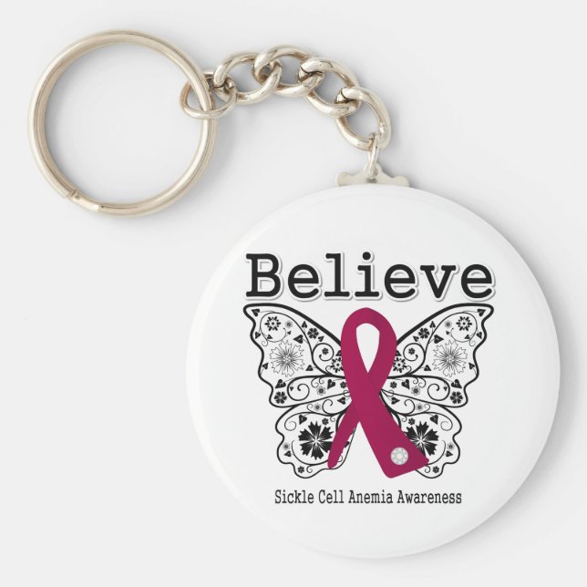 Llavero Creer anemia falciforme (Frente)