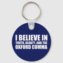 Creer en el humor de la comma de Oxford