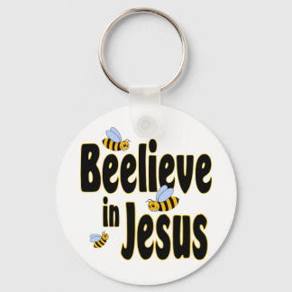 Llavero Creer en Jesús Negro