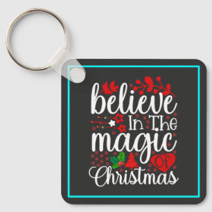 Llavero Creer en la magia de los Navidades-84604