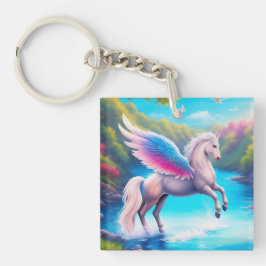 Llavero Creer en lo maravilloso (Pegasus)