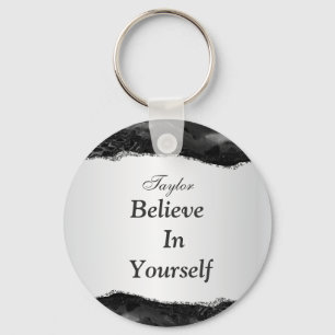 Llavero Creer En Tu Propia Keychain