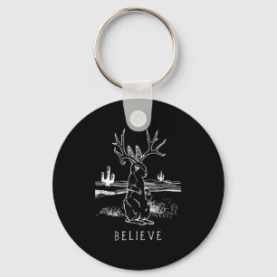 Llavero Creer Jackalope Cryptid Rabbit Bunny Apparel