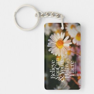 Llavero Creer que puedes hacer una cita motivacional de la
