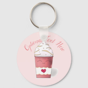Llavero Crema Latte & Whipped (Rosa)