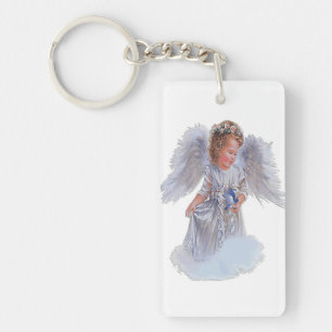 Llavero Creo en Angels Keychain