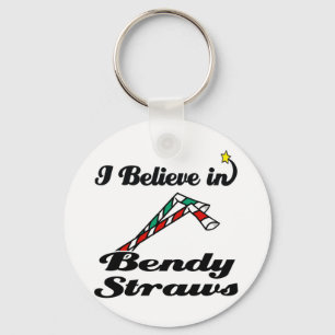 Llavero creo en bendy straws