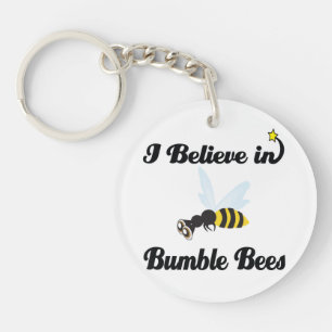 Llavero creo en las abejas burbujas
