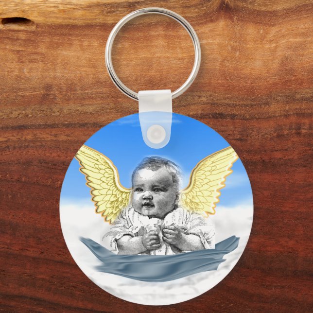 Llavero Creo en los ángeles (Anverso)