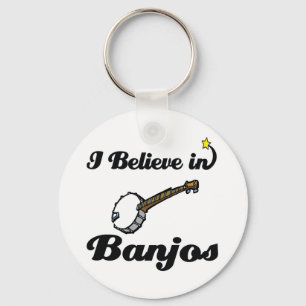 Llavero creo en los banjos