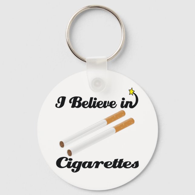Llavero creo en los cigarrillos (Anverso)