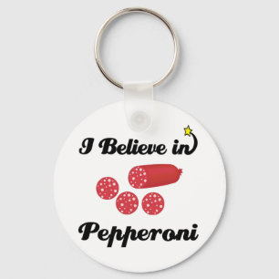 Llavero creo en pepperoni