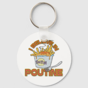 Llavero Creo En Poutine
