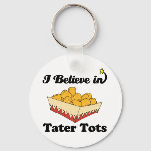 Llavero creo en tater tots