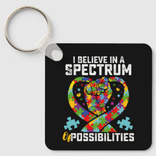 Llavero Creo En Un Espectro De Posibilidades Autismo