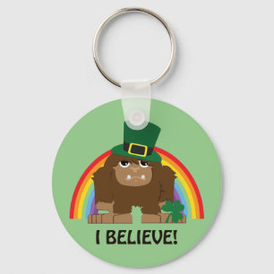 Llavero ¡Creo! Leprechaun Bigfoot