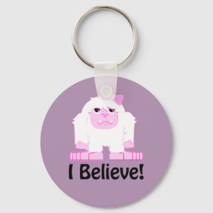 Llavero Creo que el Personalizado Chica Yeti