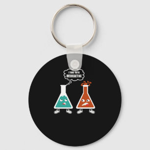 Llavero Creo que estás exagerando - Curiosa Química Nerd