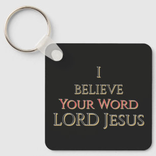 Llavero Creo Tu Palabra Señor Jesús