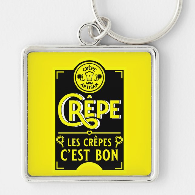 Llavero Crepes franceses (Frente)